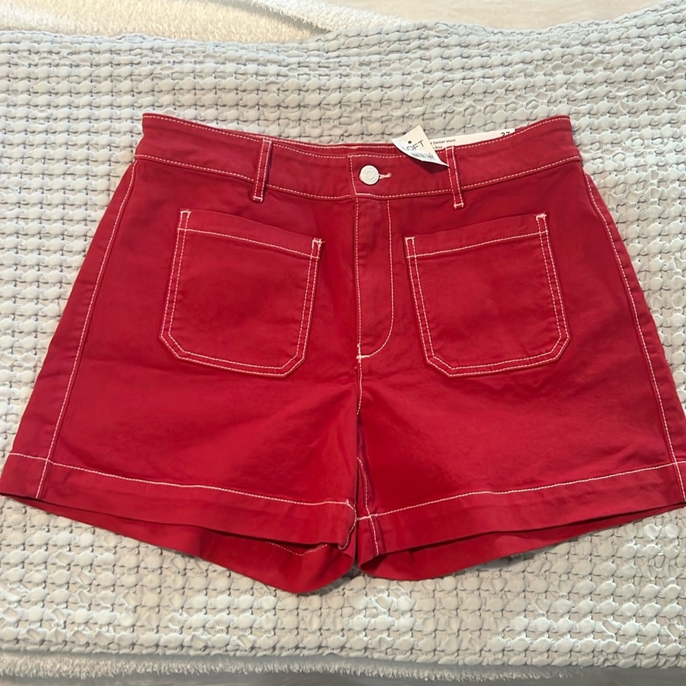 LOFT High Rise Shorts